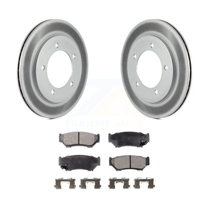 coated disc rotors and semi metallic brake pads-kgf-100013 - Kit.bestparts.ca