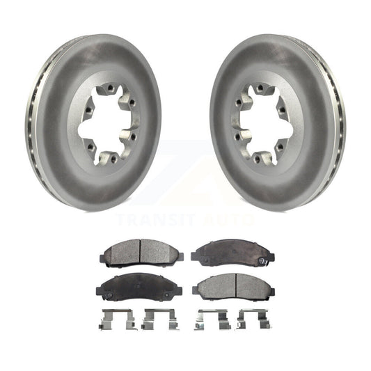 coated disc rotors and semi metallic brake pads-kgf-100029 - Kit.bestparts.ca