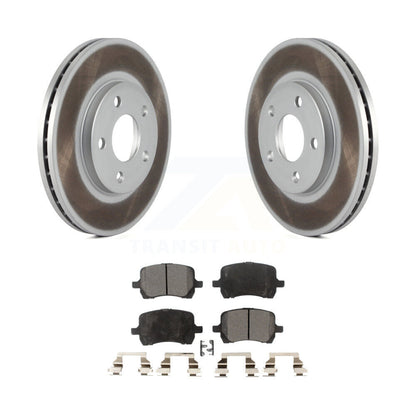 Coated Disc Rotors and Semi-Metallic Brake Pads Kit-KGF-100031 - Kit.bestparts.ca