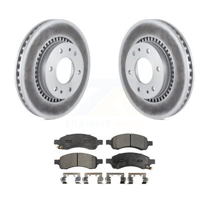 Coated Disc Rotors and Semi-Metallic Brake Pads Kit-KGF-100040 - Kit.bestparts.ca