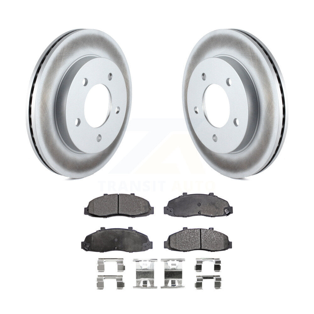 coated disc rotors and semi metallic brake pads-kgf-100076 - Kit.bestparts.ca