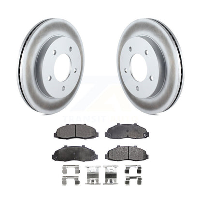coated disc rotors and semi metallic brake pads-kgf-100076 - Kit.bestparts.ca