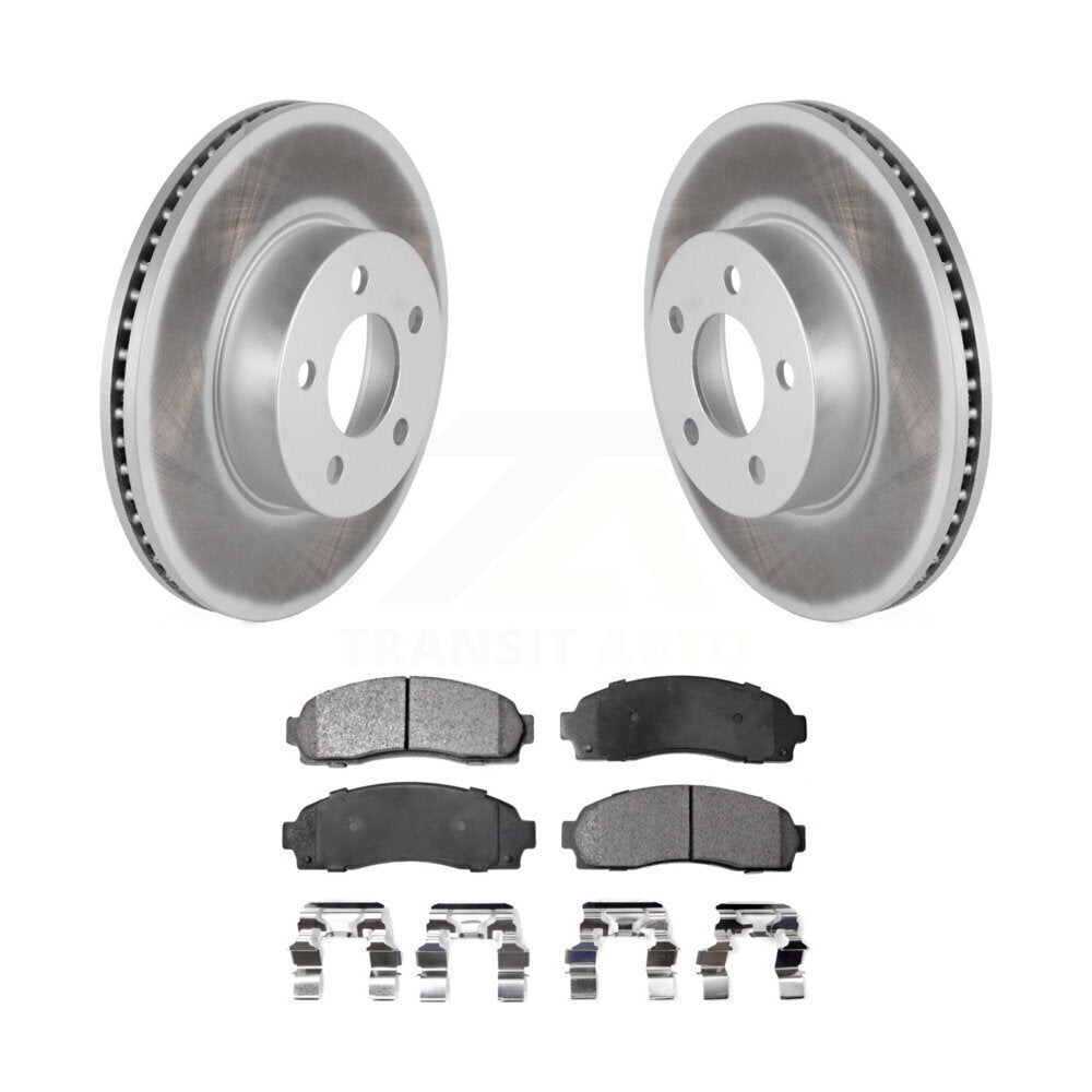 Coated Disc Rotors and Semi-Metallic Brake Pads Kit-KGF-100085 - Kit.bestparts.ca Kit.bestparts.ca