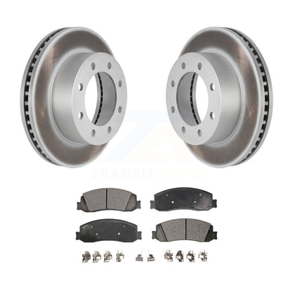 Coated Disc Rotors and Semi-Metallic Brake Pads Kit-KGF-100095 - Kit.bestparts.ca