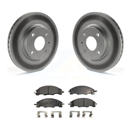 Coated Disc Rotors and Semi-Metallic Brake Pads Kit-KGF-100110 - Kit.bestparts.ca