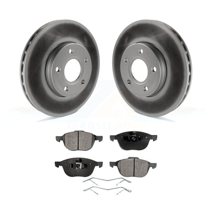 Coated Disc Rotors and Semi-Metallic Brake Pads Kit-KGF-100122 - Kit.bestparts.ca