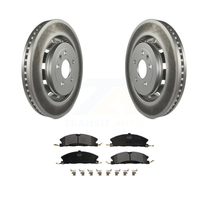 Coated Disc Rotors and Semi-Metallic Brake Pads Kit-KGF-100123 - Kit.bestparts.ca