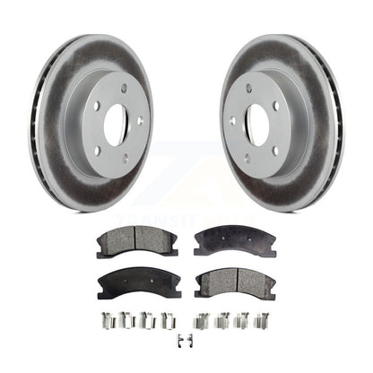 Coated Disc Rotors and Semi-Metallic Brake Pads Kit-KGF-100135 - Kit.bestparts.ca
