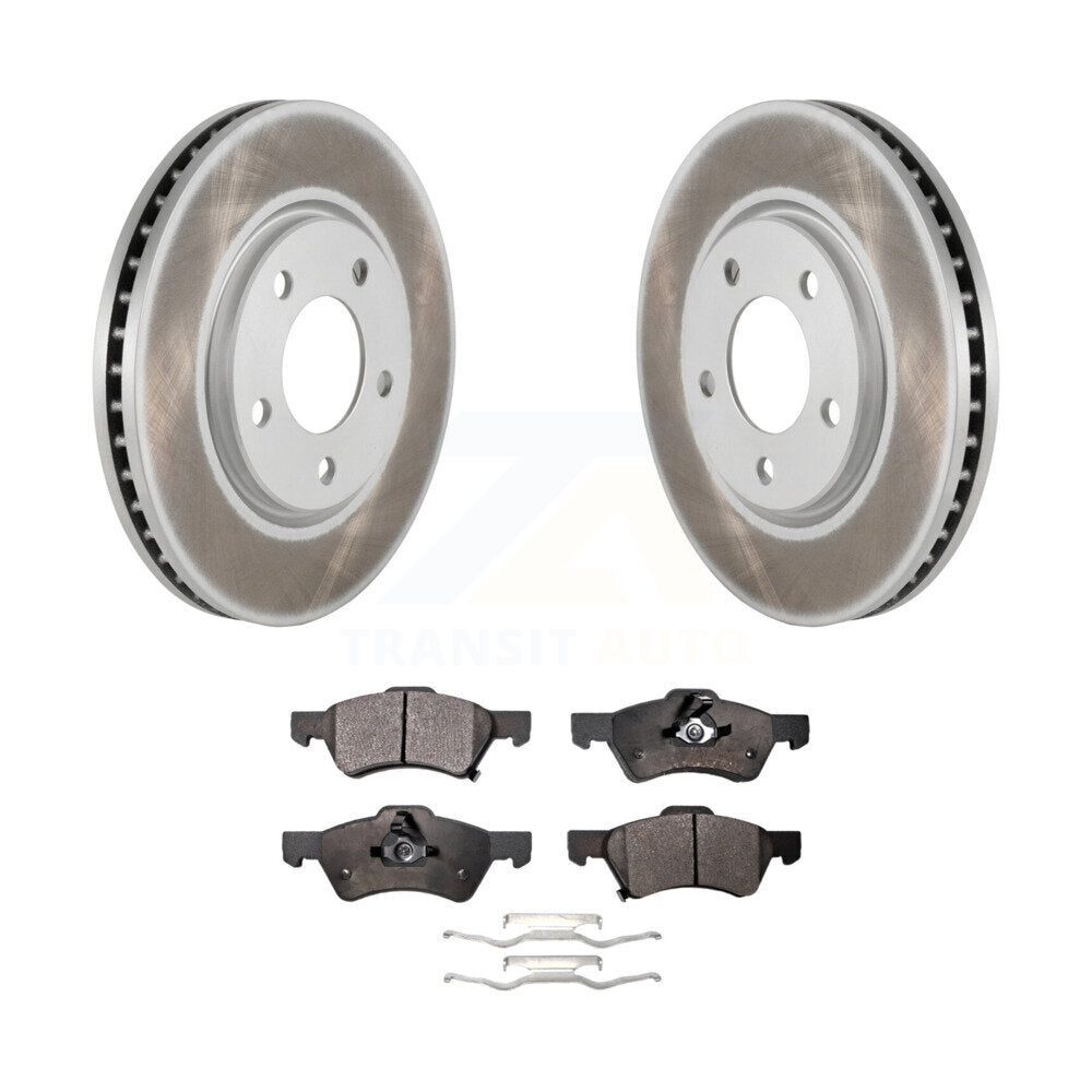 Coated Disc Rotors and Semi-Metallic Brake Pads Kit-KGF-100145 - Kit.bestparts.ca Kit.bestparts.ca