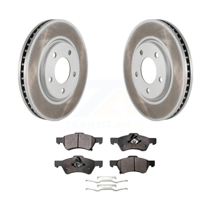 Coated Disc Rotors and Semi-Metallic Brake Pads Kit-KGF-100145 - Kit.bestparts.ca