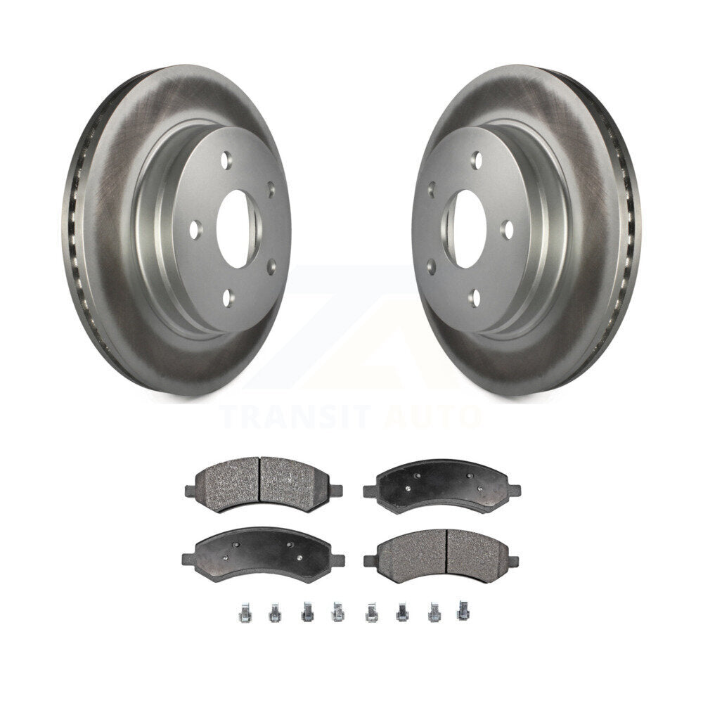 Coated Disc Rotors and Semi-Metallic Brake Pads Kit-KGF-100146 - Kit.bestparts.ca Kit.bestparts.ca