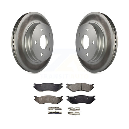 Coated Disc Rotors and Semi-Metallic Brake Pads Kit-KGF-100147 - Kit.bestparts.ca