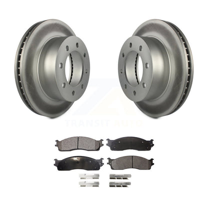 Coated Disc Rotors and Semi-Metallic Brake Pads Kit-KGF-100148 - Kit.bestparts.ca