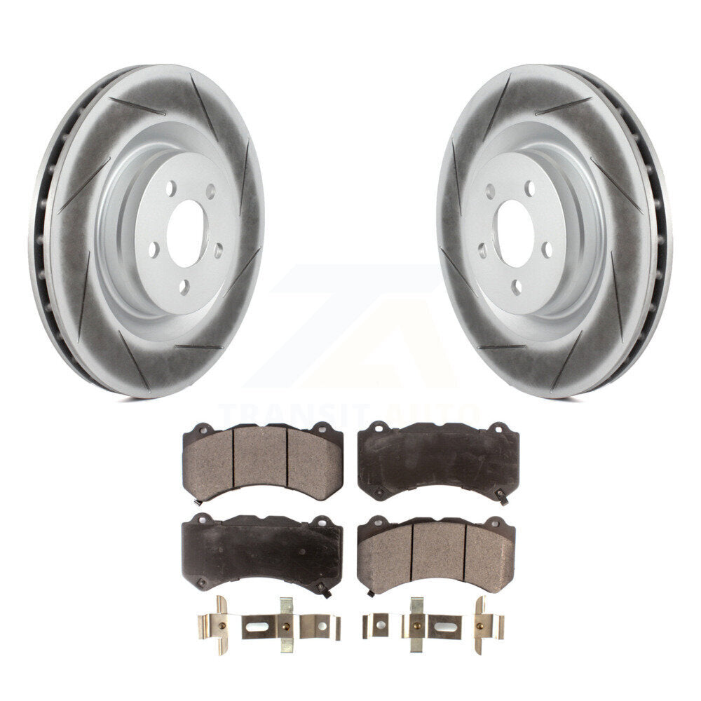 Coated Disc Rotors and Semi-Metallic Brake Pads Kit-KGF-100157 - Kit.bestparts.ca Kit.bestparts.ca