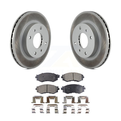 Coated Disc Rotors and Semi-Metallic Brake Pads Kit-KGF-100177 - Kit.bestparts.ca