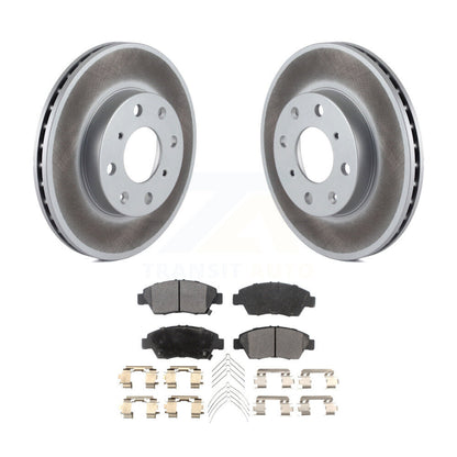 Coated Disc Rotors and Semi-Metallic Brake Pads Kit-KGF-100185 - Kit.bestparts.ca