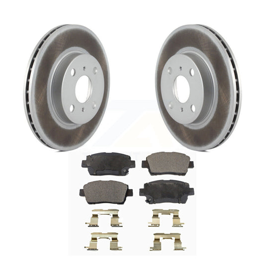 Coated Disc Rotors and Semi-Metallic Brake Pads Kit-KGF-100193 - Kit.bestparts.ca