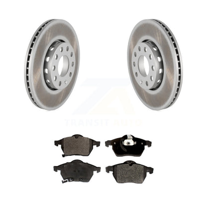Coated Disc Rotors and Semi-Metallic Brake Pads Kit-KGF-100196 - Kit.bestparts.ca