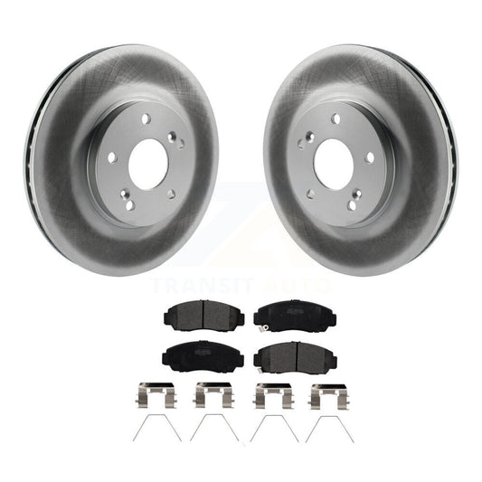 Coated Disc Rotors and Semi-Metallic Brake Pads Kit-KGF-100219 - Kit.bestparts.ca