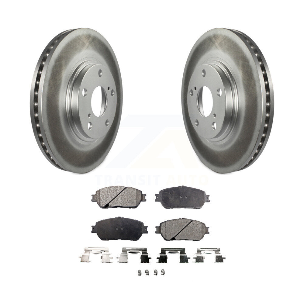 Coated Disc Rotors and Semi-Metallic Brake Pads Kit-KGF-100229 - Kit.bestparts.ca