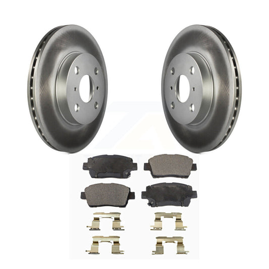 Coated Disc Rotors and Semi-Metallic Brake Pads Kit-KGF-100233 - Kit.bestparts.ca