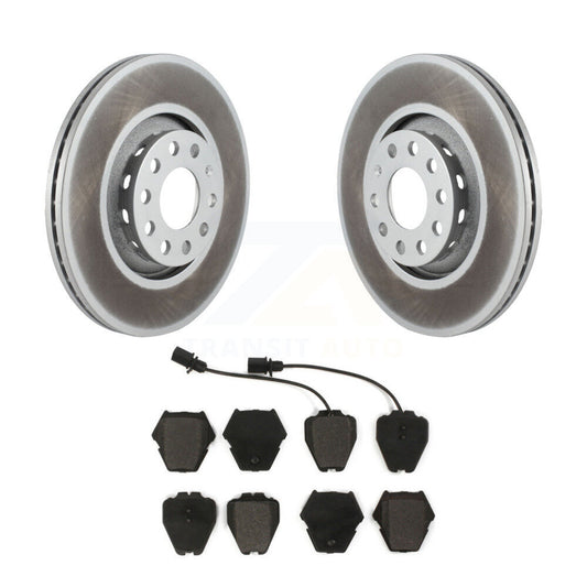 Coated Disc Rotors and Semi-Metallic Brake Pads Kit-KGF-100237 - Kit.bestparts.ca