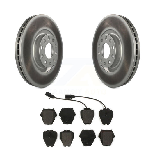 Coated Disc Rotors and Semi-Metallic Brake Pads Kit-KGF-100242 - Kit.bestparts.ca