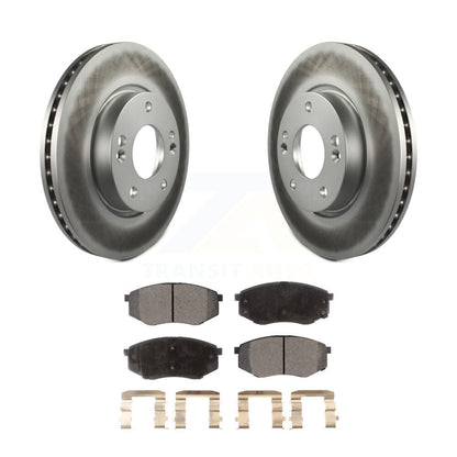 Coated Disc Rotors and Semi-Metallic Brake Pads Kit-KGF-100261 - Kit.bestparts.ca
