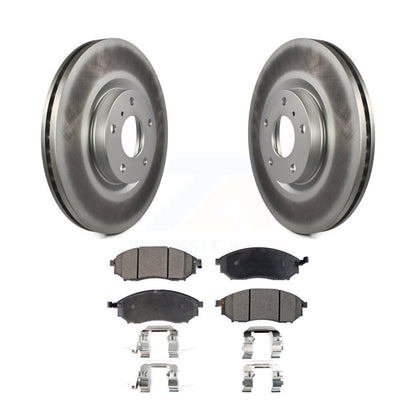 Coated Disc Rotors and Semi-Metallic Brake Pads Kit-KGF-100295 - Kit.bestparts.ca