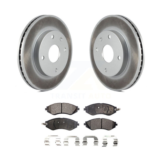 Coated Disc Rotors and Semi-Metallic Brake Pads Kit-KGF-100306 - Kit.bestparts.ca