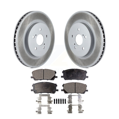 Coated Disc Rotors and Semi-Metallic Brake Pads Kit-KGF-100307 - Kit.bestparts.ca