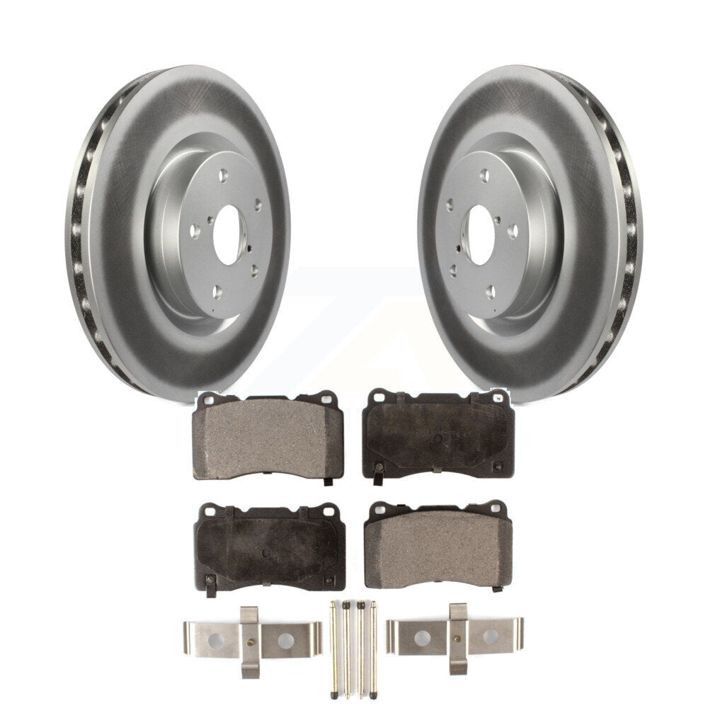 Coated Disc Rotors and Semi-Metallic Brake Pads Kit-KGF-100310 - Kit.bestparts.ca Kit.bestparts.ca