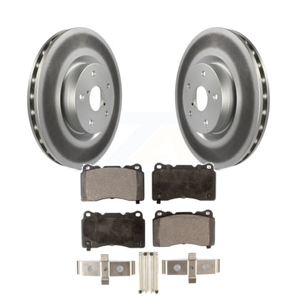 Coated Disc Rotors and Semi-Metallic Brake Pads Kit-KGF-100310 - Kit.bestparts.ca