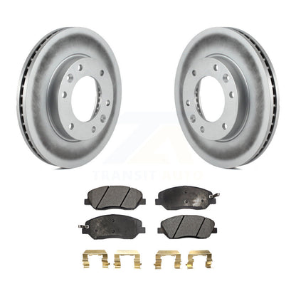 Coated Disc Rotors and Semi-Metallic Brake Pads Kit-KGF-100347 - Kit.bestparts.ca