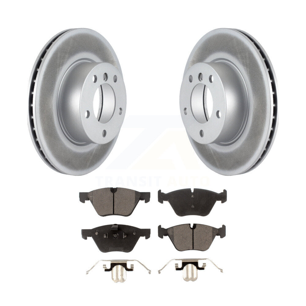 Coated Disc Rotors and Semi-Metallic Brake Pads Kit-KGF-100353 - Kit.bestparts.ca