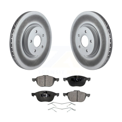 Coated Disc Rotors and Semi-Metallic Brake Pads Kit-KGF-100371 - Kit.bestparts.ca