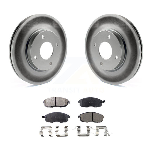 Coated Disc Rotors and Semi-Metallic Brake Pads Kit-KGF-100375 - Kit.bestparts.ca