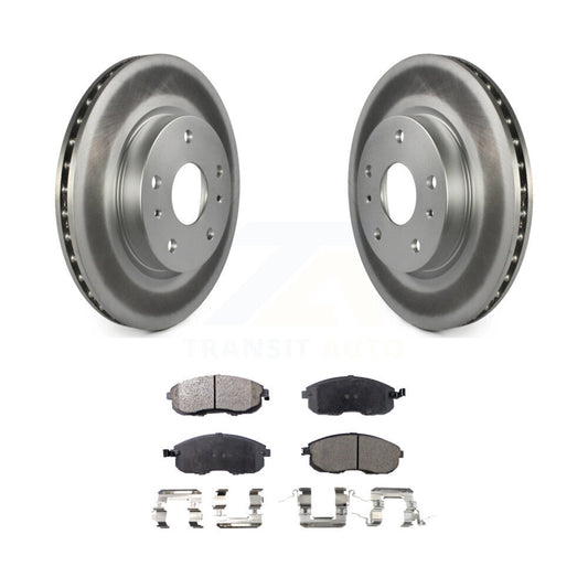Coated Disc Rotors and Semi-Metallic Brake Pads Kit-KGF-100388 - Kit.bestparts.ca