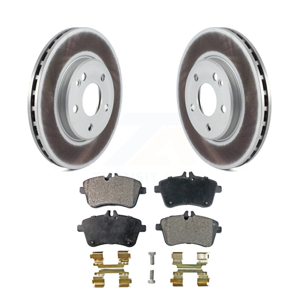 Coated Disc Rotors and Semi-Metallic Brake Pads Kit-KGF-100407 - Kit.bestparts.ca