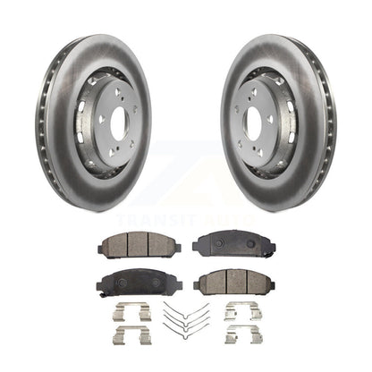 Coated Disc Rotors and Semi-Metallic Brake Pads Kit-KGF-100420 - Kit.bestparts.ca