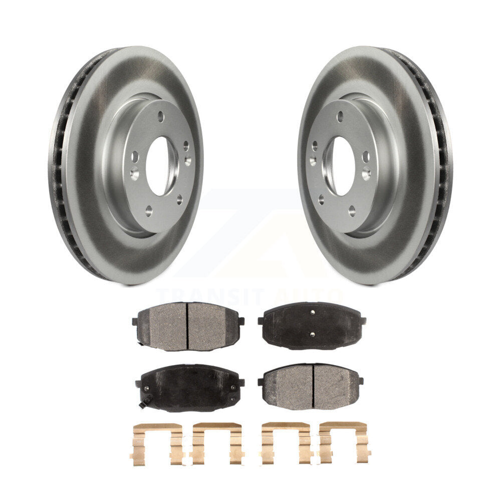 Coated Disc Rotors and Semi-Metallic Brake Pads Kit-KGF-100424 - Kit.bestparts.ca Kit.bestparts.ca