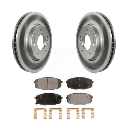 Coated Disc Rotors and Semi-Metallic Brake Pads Kit-KGF-100424 - Kit.bestparts.ca