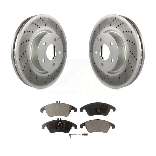 Coated Disc Rotors and Semi-Metallic Brake Pads Kit-KGF-100438 - Kit.bestparts.ca