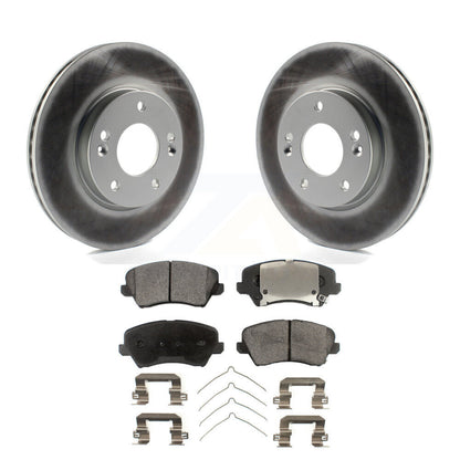 Coated Disc Rotors and Semi-Metallic Brake Pads Kit-KGF-100448 - Kit.bestparts.ca
