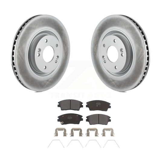 coated disc rotors and semi metallic brake pads-kgf-100453 - Kit.bestparts.ca