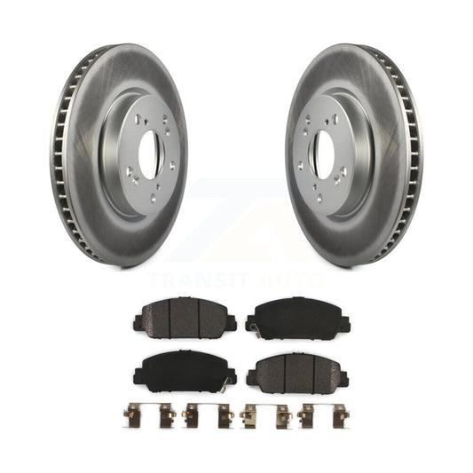 Coated Disc Rotors and Semi-Metallic Brake Pads Kit-KGF-100481 - Kit.bestparts.ca