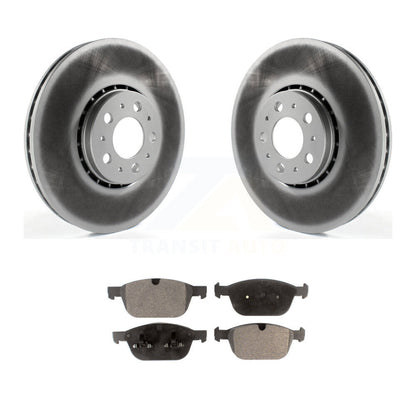 Coated Disc Rotors and Semi-Metallic Brake Pads Kit-KGF-100484 - Kit.bestparts.ca