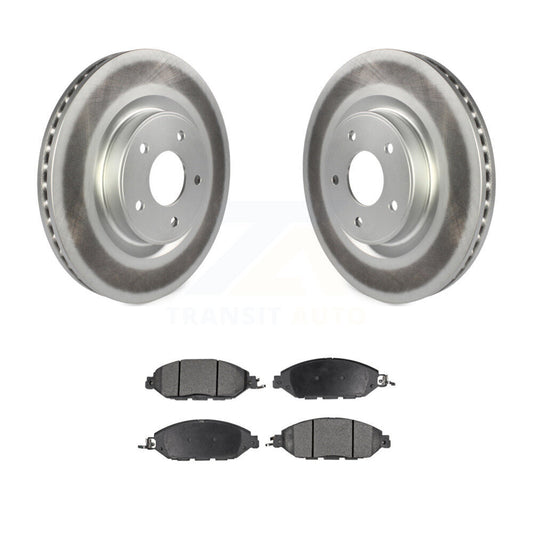 Coated Disc Rotors and Semi-Metallic Brake Pads Kit-KGF-100487 - Kit.bestparts.ca