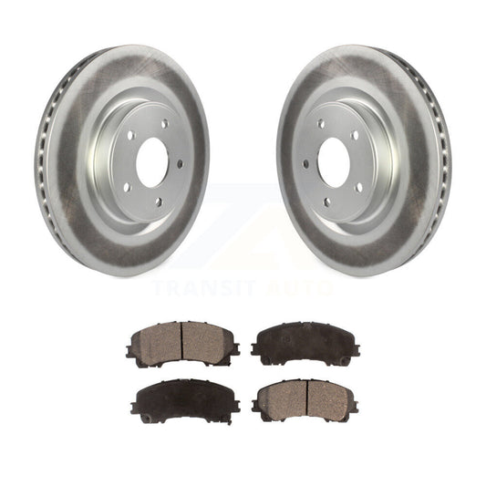 Coated Disc Rotors and Semi-Metallic Brake Pads Kit-KGF-100488 - Kit.bestparts.ca