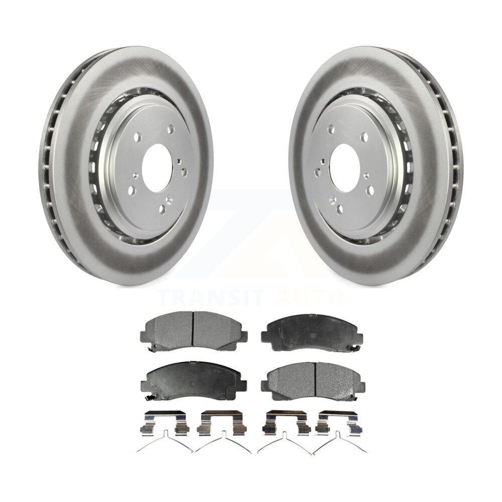 Coated Disc Rotors and Semi-Metallic Brake Pads Kit-KGF-100489 - Kit.bestparts.ca Kit.bestparts.ca